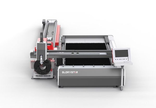 Máquina de Corte a Laser Combinada de Chapa e Tubo de Tipo Aberto Glorystar 3000-6000W | Série GS-G